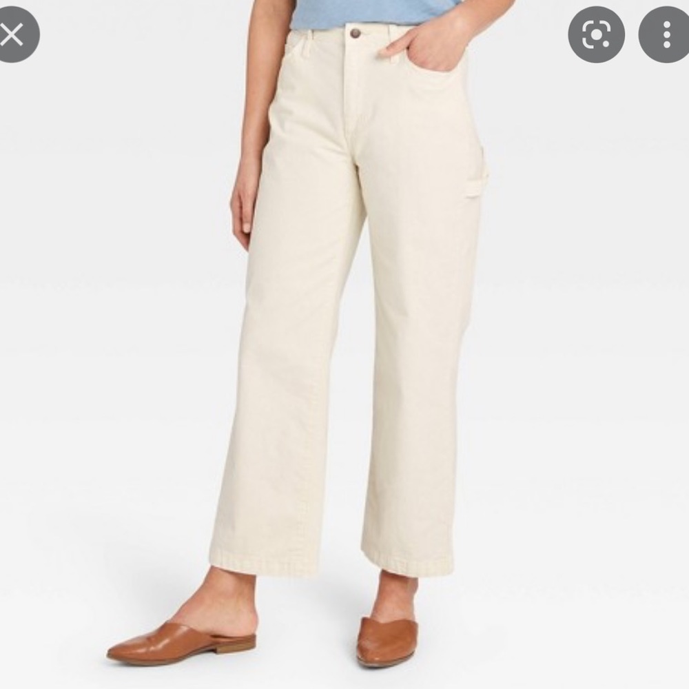 Target High Rise Wide Leg Pants - Picture 2 of 6